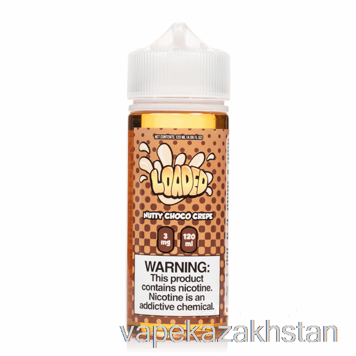 Vape Smoke Nutty Choco Crepe - Loaded E-Liquid - Ruthless Vapors - 120mL 6mg